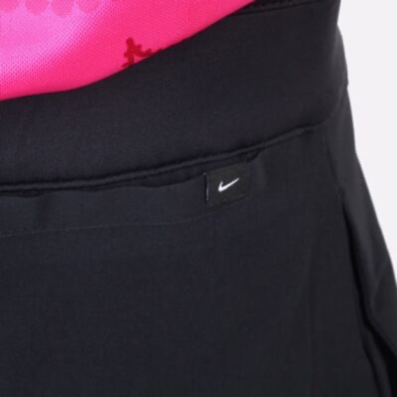 NIKE DRI-FIT UV Ace Golf Skort-Black - Picture 2 of 5